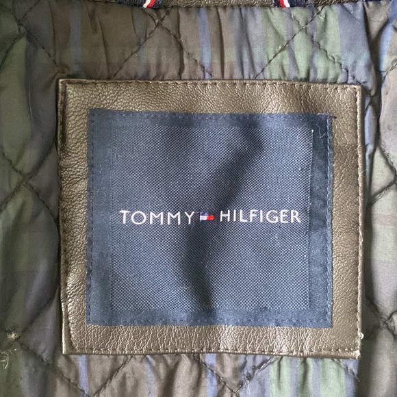 Tommy Hilfiger Faux Leather Jacket - Picture 5 of 8